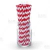 Best reviews of 👍 Bars BarConic® Red Stripe Paper Straws - 100 Pack 🔔