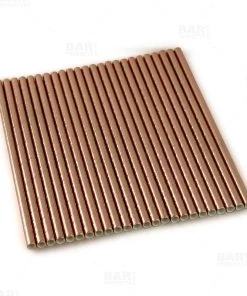 Wholesale 🛒 Bars BarConic® Metallic Copper Paper Straws (Pack Of 100) 🤩 -Cheap Bars Store paper straws metallic copper biodegradable 100 pack 800 bpc2 800x