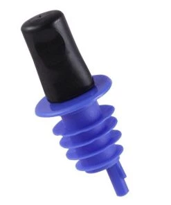Promo 😍 Bars Plastic W/ Dust Cap Liquor Pourers - Packs Of 12 - Color Options 😍 -Cheap Bars Store plastic pourers w dust cap blue 800x