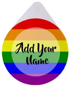 Budget 🧨 Bars Custom Glass Rimmer Lid - Pride 👏