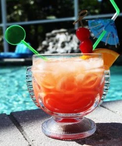 Best Pirce ❤️ Bars BarConic® Drink Swizzle Stick – Round Top 🎁 -Cheap Bars Store round top drink stirrer stick blue pool cocktail 1 800x