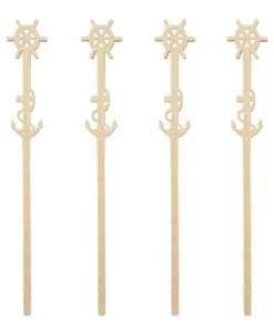 Flash Sale 💯 Bars BarConic® Wooden Sailor Swizzle Sticks - 100 Pack ⌛