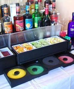 Hot Sale 🌟 Bars Salt Rimmer And Garnish Center ⭐