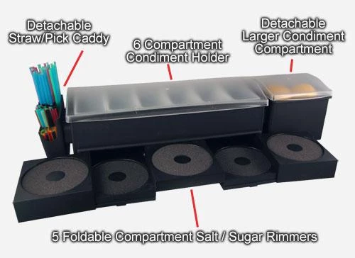 Hot Sale ๐ Bars Salt Rimmer And Garnish Center โญ 7 Hot Sale ๐ Bars Salt Rimmer And Garnish Center โญ - Image 7