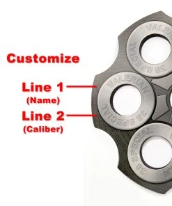 Best reviews of ✨ Bars CUSTOMIZABLE 6-Shooter Wood Shot Glass Caddy Tray And Bottle Topper - "Revolver Cylinder" (2 Colors Available!) ⭐ -Cheap Bars Store shot glass caddy revolver cylinder 6 shooter 7 hole wood tray customizable silver 800x