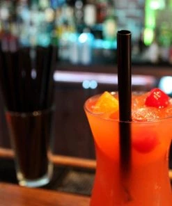 Buy ⭐ Bars Reusable Black Polypropylene Straws - 50 Pack (250mm) 🔥 13 Buy ⭐ Bars Reusable Black Polypropylene Straws - 50 Pack (250mm) 🔥 -Cheap Bars Store str 50blk 250mm black plastic reusable straws bar hurrucane bpc 800x