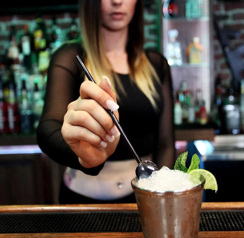 Brand new 🎁 Bars Olea™ Gunmetal Plated Straw Spoon 🎉 5 Brand new 🎁 Bars Olea™ Gunmetal Plated Straw Spoon 🎉 - Image 5