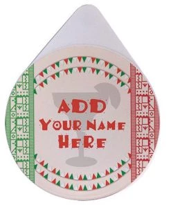 Flash Sale 😉 Bars ADD YOUR NAME - Viva Mexico Custom Glass Rimmer Lid 🔥