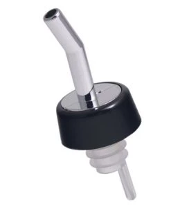 Brand new 🎉 Bars Whiskey Collared Liquor Pourers - Packs Of 12 - Color Options 🤩 -Cheap Bars Store whiskey collared liquor pourers chrome black collar 800x