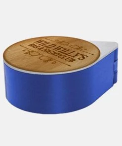 Best Pirce ⌛ Bars ADD YOUR NAME - Custom Wood Design Glass Rimmer Lid 👍 -Cheap Bars Store wood blue 1 800x