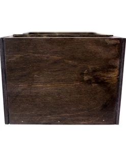 Discount 🎉 Bars STAINED Wooden Bar Napkin & Straw Caddy 🔔 -Cheap Bars Store wood napkin caddy bar stained 3 800x
