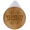 Best Pirce ⌛ Bars ADD YOUR NAME - Custom Wood Design Glass Rimmer Lid 👍