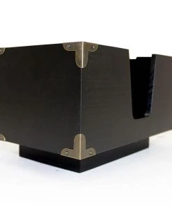 Promo 🛒 Bars Black Wood Bar Caddy W/ 3 Compartments 🔥 -Cheap Bars Store wooden bar caddy 2 pocket bs 1 800x