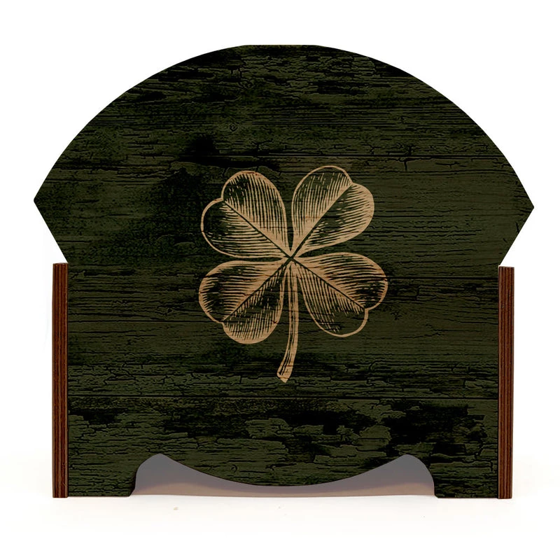 Coupon ๐ Bars Irish Pub Wooden Condiment Caddy W/ Handle - Customizable ๐ 4 Coupon ๐ Bars Irish Pub Wooden Condiment Caddy W/ Handle - Customizable ๐ - Image 4