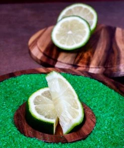 Buy 💯 Bars Wooden Salt Rimmer - 3-in-1 Cutting Board And Storage Container ⌛ -Cheap Bars Store wooden salt rimmer cutting board scene2 800x